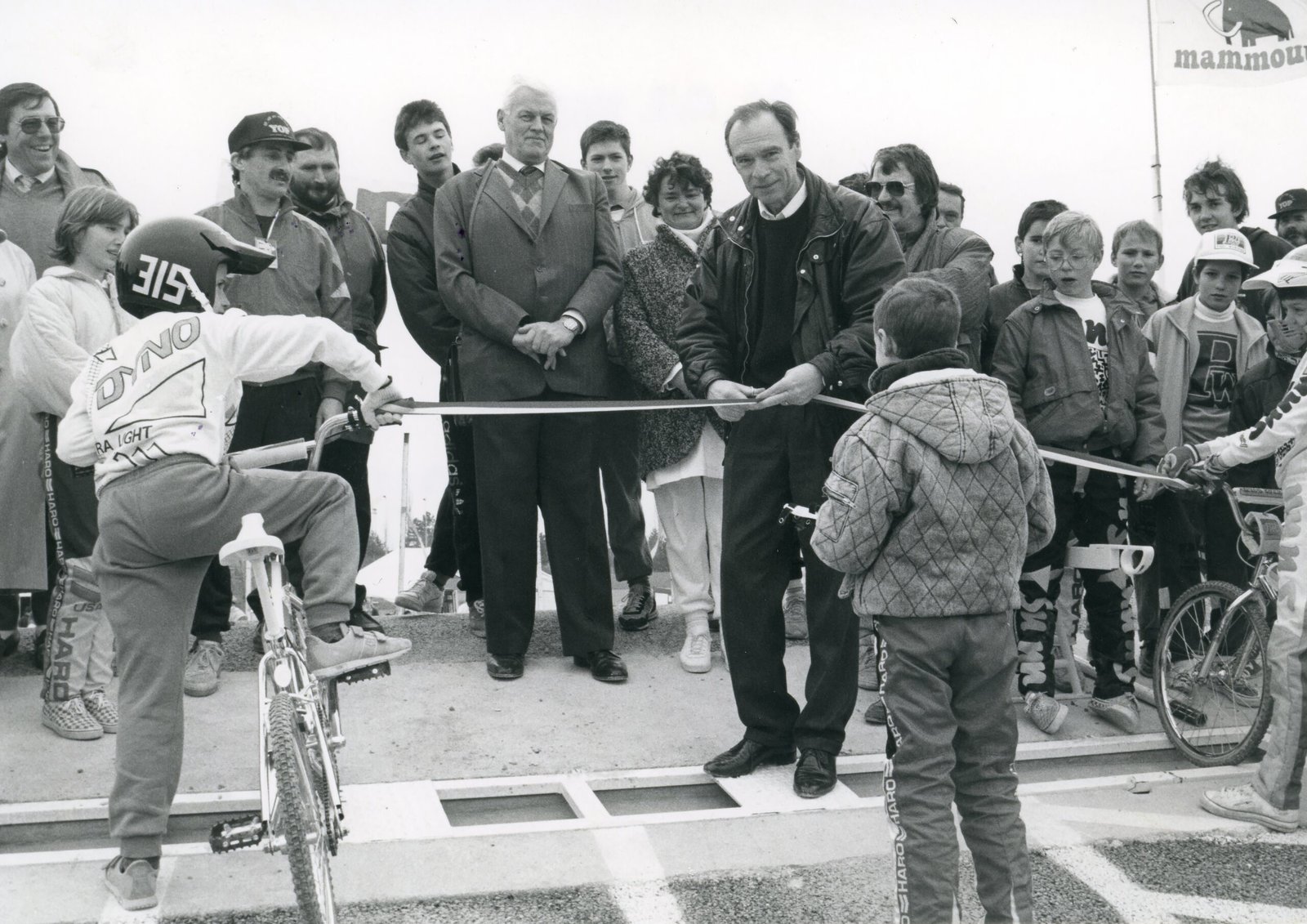 Inauguration piste BMX